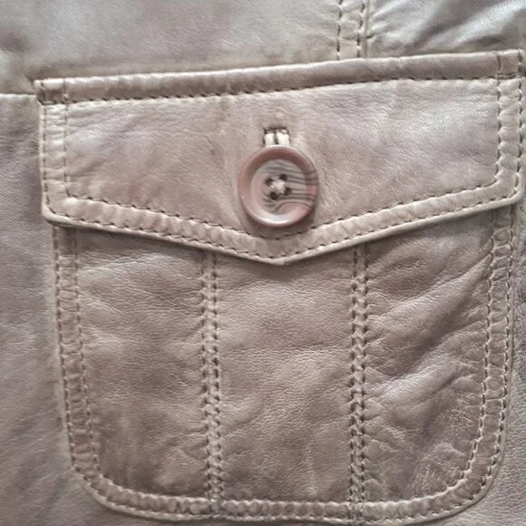 Genuine Leather Jacket - Picture 6 of 9